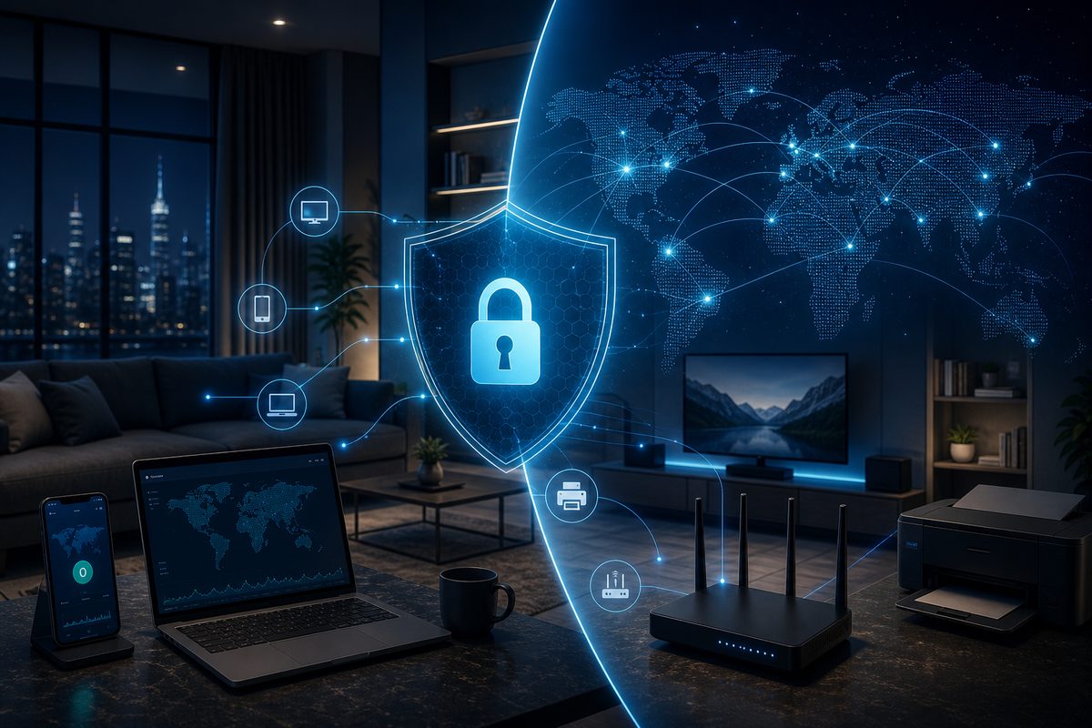 Обложка Foli VPN — VPN блокирует локальную сеть: почему пропадают принтер, Chromecast, AirPlay и умный дом в 2026 году