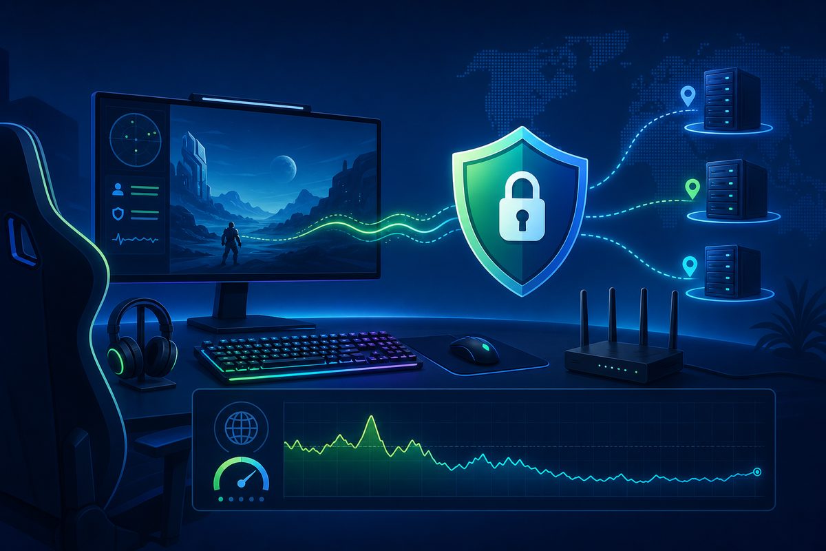 Обложка Foli VPN — VPN для игр высокий пинг: как понять, помогает ли VPN или только добавляет лаги в 2026