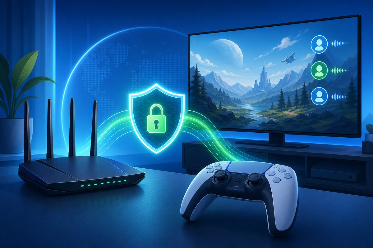 Обложка Foli VPN — VPN для PlayStation 5: как подключить через роутер и не сломать игры в 2026 году