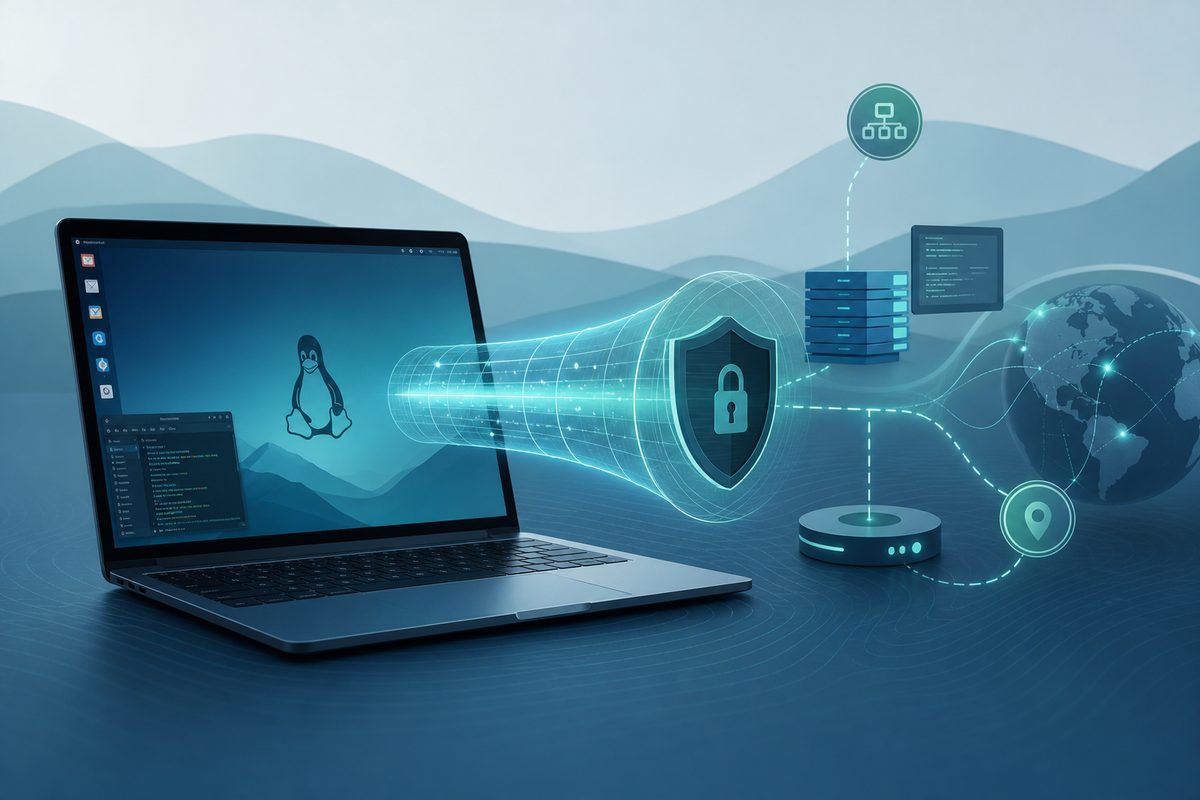 Обложка Foli VPN — VPN на Linux не работает: DNS, NetworkManager и MTU без паники в 2026 году