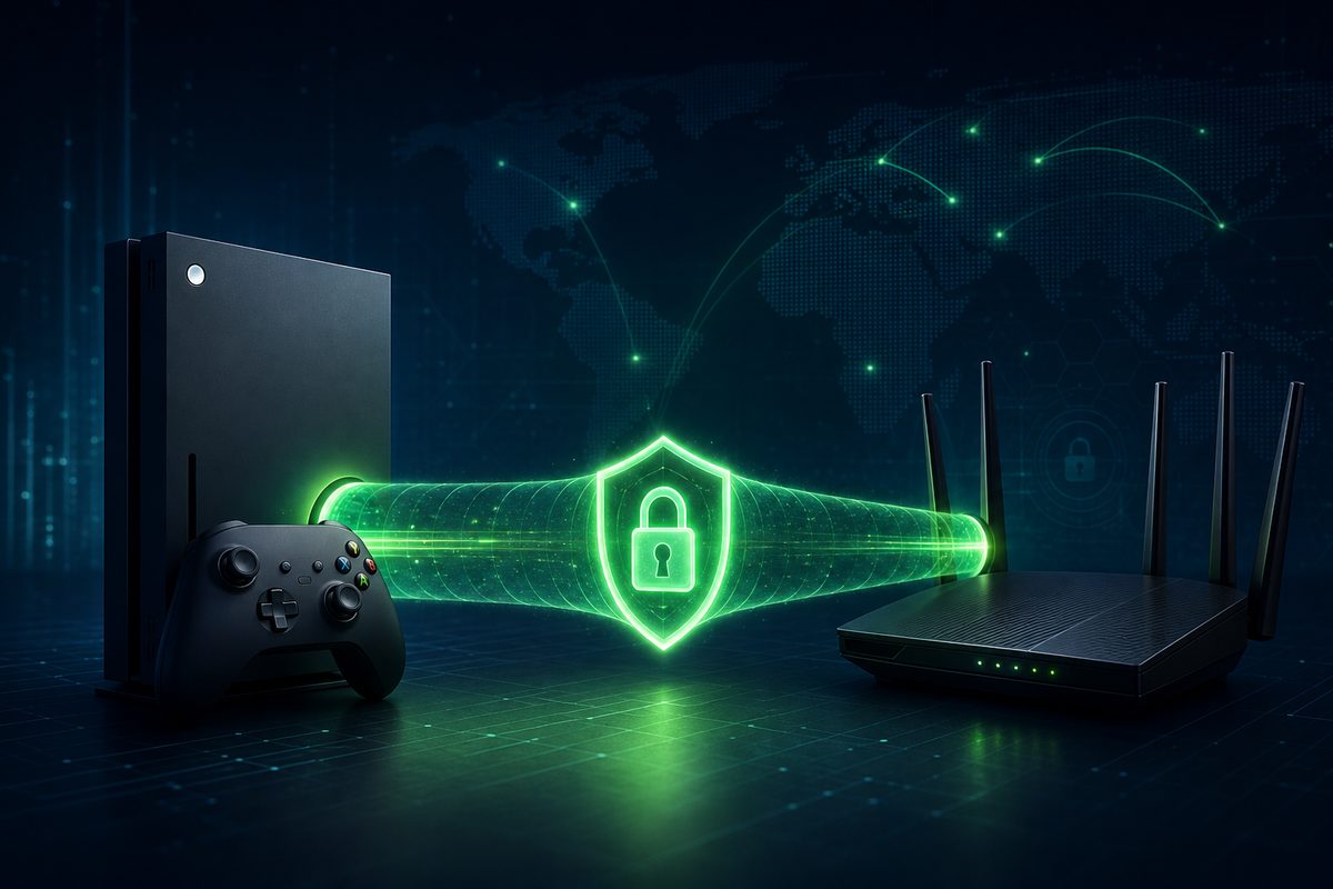 Обложка Foli VPN — VPN на Xbox: как подключить консоль через роутер, ПК или точку доступа в 2026 году