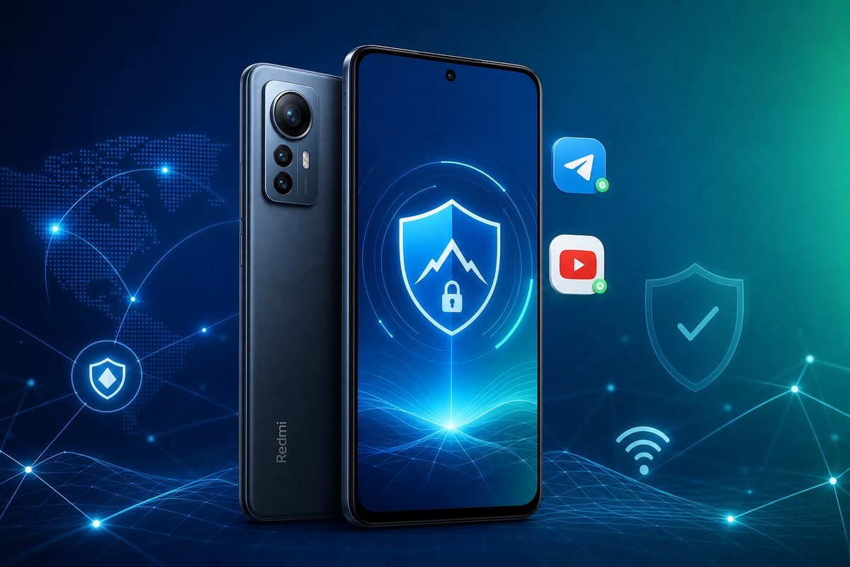 Обложка Foli VPN — VPN на Xiaomi: настройка HyperOS/MIUI, Telegram и YouTube без обрывов в 2026 году