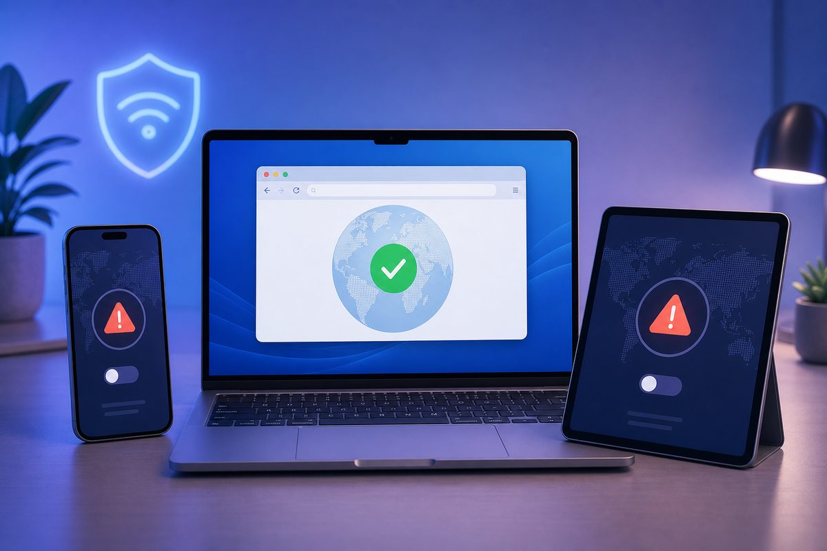 Обложка Foli VPN — VPN работает в браузере, но не в приложениях: что проверить в 2026 году