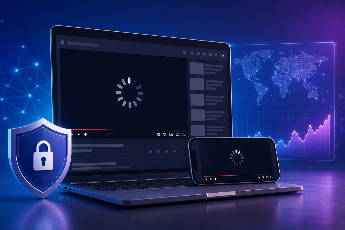 Обложка Foli VPN — YouTube через VPN тормозит: что проверить в 2026 году